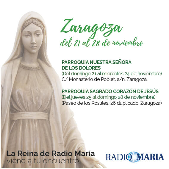 Virgen Peregrina en Zaragoza