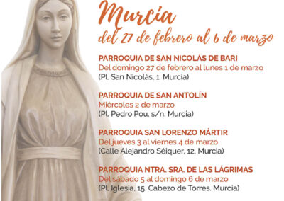 La Reina de Radio María visita Murcia