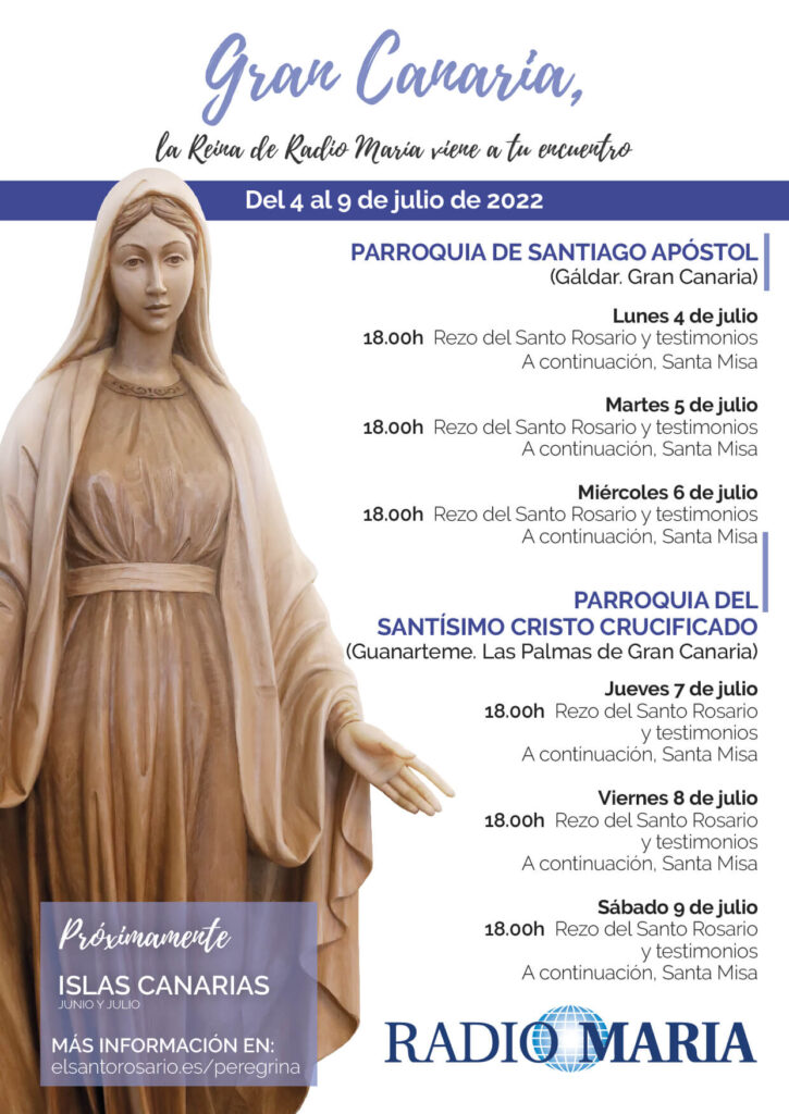 La Reina de María visita Gran Canaria - Radio María España