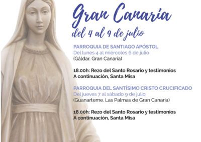 La Reina de Radio María visita Gran Canaria