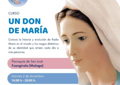 Curso Un Don de María en Fuengirola (Málaga)