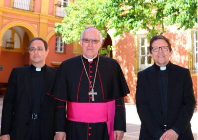 Consagración episcopal de Mons. Teodoro León Muñoz y Mons. Ramón Darío Valdivia Jiménez como obispos auxiliares de la archidiócesis de Sevilla