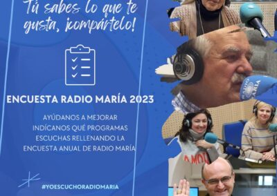 Encuesta sobre la programación de Radio María