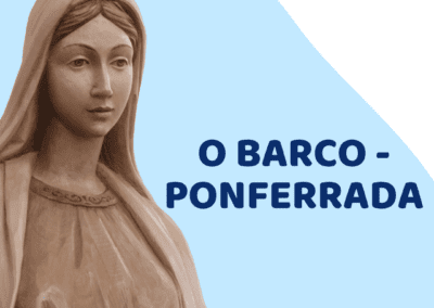 La Reina de Radio María en O Barco y Ponferrada