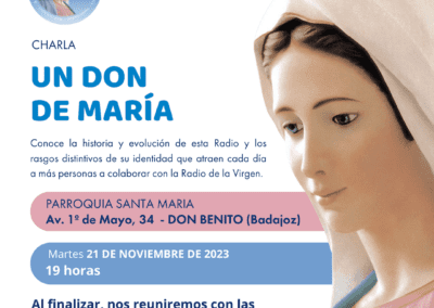 Curso Un Don de María en Don Benito