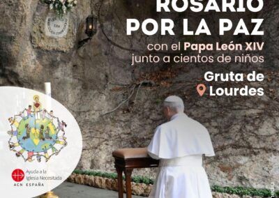 Un millón de niños rezan el Rosario por la unidad y la paz